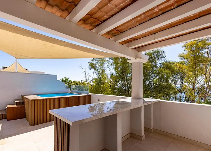 Penthouse Amaryllis - Dakterras & Private Pool Estepona