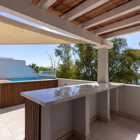 Penthouse Amaryllis - Dakterras & Private Pool Апартаменты Эстепона